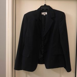 Black suit blazer